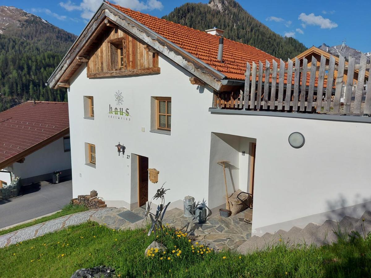 Haus Edelweiss Spiss Bei Samnaun Dış mekan fotoğraf