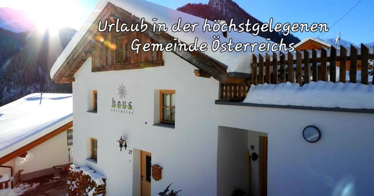 Haus Edelweiss Spiss Bei Samnaun Dış mekan fotoğraf